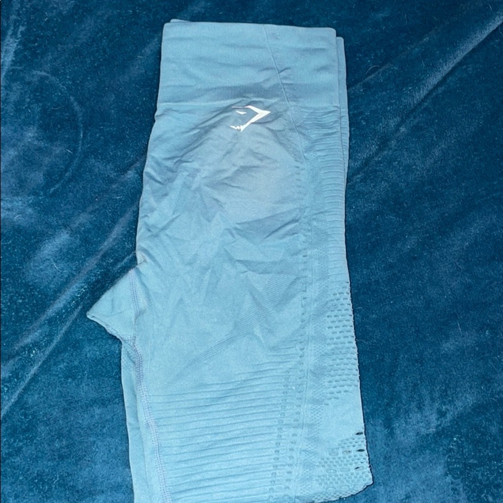 Gymshark Leggings Blue Seamless